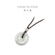 Chow Tai Fook Jade Buckle Jadeite Pendant K65337