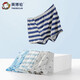
Inbolun children's underwear boys modal cotton teenager boys boxers medium-sized children's boxer shorts four pairs 15247 antibacterial style 4 pieces 160