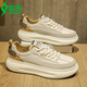 SEMER BRACH MEN'S CHAPOS 2025 Été Nouveau cuir Sports Forrest Gump Chaussures Adolescents Niche Original Casual Shoes Men Rice Brown 6189 42