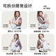 ABELI云感腰凳婴儿前抱式抱娃神器解放双手宝宝背带多功能透气四季通用 【礼盒款】白金色/送口水巾
