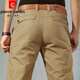 Pierre Cardin Khaki Long Hosen Work-Fit Gerade losen Geschäftslöser Casual Hosen Herren Sommer Großgröße Frühling und Herbst Dünne Baumwolle 1656 Royal Blue Blue Spring und Herbst Dick 34 (Taillenumfang 2 Fuß 6)