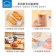 LOCK&LOCK disposable no-wash cutting board mat food-grade kitchen chopping board paper baby food supplement fruit placemat cuttable disposable cutting board mat (width 24cm * length 300cm)