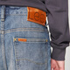 Lee Shopping Mall el mismo estilo que el año 24 otoño e invierno Nuevo producto 753 cómodos pies rectos en medio de la cintura 101+ jeans de hombres de color azul medio retro a la luz de la luz media (longitud del pantalón 31) 31