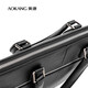 Aokang men's business portable briefcase first-layer cowhide shoulder cross-body computer bag birthday gift for boyfriend and husband