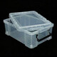 Chenzhi Shangpin Bett Unterbett Unterbettung flach ausgedehntes transparentes Kleidung Organisator Haushaltsbett Unterbett Plastiklagerstaatsbox Artefakt (zwei Packungen) 6630#44*30*16,5 cm