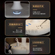 Intelligent voice control bedroom table lamp bedside lamp plug-in desktop bedside table socket night light light luxury voice colorful version 4 sockets + USB 2.8 meters