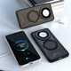 M. Lan Xing s'applique à Huawei Mate60pro Case de téléphone portable Huawei Mate60pro + Case de protection Gia Sci Case de protection de charge magnétique-Xuanwu Black