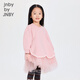 Jnby von Jnby Jiangnan Stoff Kinderkleidung Cotton Elastic Lufschicht Langarm Mesh Kleid Herbst und Winter Mädchen Kinder 1o8g13780 639/Gummipulver 130 cm