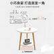 Quanpinwu small round table tea house for living room simple sofa side table Nordic bedroom bedside table mini balcony small table