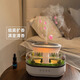 South Sandwich Aromatherapy Machine Automatic Scent Sprayer White Noise Humidifier Desktop Micro Landscape Home Bedroom Silent Colorful Ambience Light Large Fog White Noise Aromatherapy Humidifier Simulated Raindrops + Micro Landscape Silent + Z3 Bottle Essence