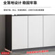 Zhen Yanxuan 2024 Sideboard integriert in die Wand moderne einfache Wohnzimmer -Aufbewahrungsschrank leichter Luxus Restaurant Weinschrank Milchfarbe Sideboard Modell 12240*40*220 Pack Installation