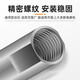 XMSJ角磨机延长杆加长杆多功能螺丝轴打磨机连接杆延长抛光接头转 短款80M10转1048清底轮