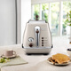 Delonghi Retro Series CTO2003/2103.AZ Toaster Toaster Toasted Sandwich Bread Toaster Home Light Food Machine Breakfast Machine Bread Toaster Cream White