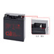 CSB -Batterie 12170 UPS12360 12460 12580 GPL1272 12120 HR1234W 1227W CSB GP 12170 F2 12V17AH