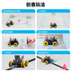 Yahboom McNam Wheel Roboter omnidirektionales mobiles Auto WiFi -Videobilder Kamera Fernbedienung und Hindernis, die KI Visuelle Erkennung Gesicht verfolgt Roboduino V2 vermeiden
