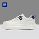 
HaiLan Home HLA men's shoes summer 2025 new classic board shoes men's breathable height-enhancing shoes versatile men's casual shoes non-slip shoes men's white and blue 42 (sports size)