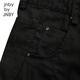 jnby by JNBY江南布衣童装春夏棉麻背带长裤休闲连体裤男女童儿童1N2E1476A 001/本黑 150 cm