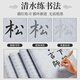 Liupintang brush water writing cloth calligraphy practice paper set copybook beginners practice copying the fifth treasure of the study supplies 10,000 times thickened imitation Xuanmi calligraphy 18-piece set popular products
