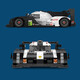 Yuxing Model King Asamblea infantil Building Block Racing Toys Boy Toys Boy Model de automóvil de enchufe para adultos Regalo de cumpleaños 8-12 años + [10002] 919 Fórmula Racing 1049 Gránulos