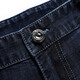 
Classic Car (LAOYECHE) Men's Jeans Summer Thin Style Middle-aged and Elderly Men's Loose Straight Casual Pants Daddy Men's Pants IG3883 Blue Black 33