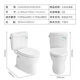 Toto Direct Flush Dividir inodoro DIODO ANTI-BLOCKING ADOLIENTO ANTILOR Y SOBLO DE SALVACIÓN CW830EB (04-B) 305 mm Distancia de pozo