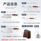 Wang Mazi’s household knife set, kitchen knives full set of bone-cutting kitchen knives, multi-purpose fruit knife and scissors [high-end 9 chrome kitchen utensils set 7-piece set]