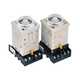 Omron time relay-N8H H3CR-H8L power off delay AC220 DC24 adjustable H3BA-N8H with base with buckle AC AC220V