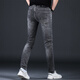 
Ke Jiehao embroidered jeans 2024 spring and autumn new small foot slim casual pants Hong Kong high-end stretch gray trendy brand men's pants OD-A675 regular 32 [2 feet 5]140-149Jin [Jin equals 0.5 kg]
