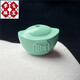 Ji Ge Yajiaoshan Gelee Material 12108 Turquoise Yuanbao Back Cloud Halskette Armband Valentinstag Geschenk für Jungen und Freundin DIY Accessoires
