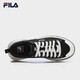 斐乐（FILA）LOOP断层鞋男鞋帆布鞋新款休闲鞋运动板鞋 黑-BK 41