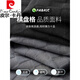 皮尔卡丹（pierre cardin）2023新款薄款格子裤百搭男士休闲裤夏款牛仔大码弹力方格直筒裤子 黑色LSF9921 30
