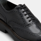TOD S End of Season Special TOD S Official Men's Leather Carved Business Casual Lace Up Leather Shoes Men's Shoes Black 39
