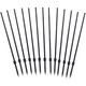 High voltage resistant insulating rod electronic fence fiberglass insulating rod electric cat pull wire ground pile with anti-smash cap 8 thick 50 + anti-smash cap + thickened ring - 50 sets