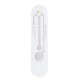 Douyin's same style LED bookmark lamp, cute little fresh student girl creative black technology dormitory reading night light reading lamp graduation gift for classmates night reading lamp stationery supplies transparent night light bookmark