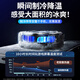 Mengyin mobile phone radiator magnetic suction semiconductor cooling back clip live flat panel cooling artifact wireless charging built-in battery air-cooling patch is suitable for Apple iPad OnePlus iqoo [three-in-one upgraded model 丨back clip magnetic suction model] with wireless charging丨re real-time temperature display