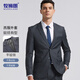 Mushilang suit men's four seasons slim professional business formal top men's casual suit jacket single suit men's clothing