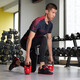 
Do-win weightlifting shoes for men and women new professional squat deadlift fitness strength lifting training sports shoes WL31202 black/red 42