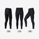 40,000 kilometers bicycle cycling pants in summer spring and autumn breathable quick-drying trousers casual men's trousers black [L]

