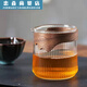 Clcey Anti-Scenaling Cup Set Glass Becher Set Wärmeresistant Wärmedämmungsring Tee Set Accessoires Japanischer Messe im japanischen Stil Fair Tasse Handheld Los Wirpsel