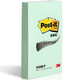 3M Post-It Notes Notiz Paper/News Notiz Aufkleber/Notizen/Notizen Anmerkungen Heyi Serie Office Supplies 654BP-GR-Pastellgrün-Medium 4 Bücher