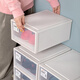 Yangyangyu installation-free shoe box plastic transparent drawer-type storage box can be stacked for home dormitory dust-proof shoe storage box, transparent D type (width 28*depth 36*height 16.6)