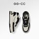 GG-CC [Regreso a The Simple] Genuine Leather Sponge Sponge Cake versátil Panda Zapatos para mujeres Nuevos zapatos informales de tablero G23X9738 Negro 36