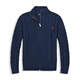 Polo Sport Ralph Lauren American Ruffle Lauren Morgan Pullover Herrenjacke Reißverschluss Strickjacke Strickpullover Männer Polo Pullover Jacke MD05 Royal Blue M Empfohlen 130jin [Jin gleich 0,5 kg] oder weniger