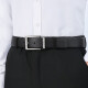
Jinlilai belt men's pin buckle simple and versatile belt gift box top layer cowhide belt trousers Father's Day gift for dad