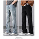 Lomon jeans men's trendy brand men's loose straight 2025 spring and autumn new men's American casual fashion trousers 9901 nostalgic blue XL