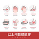 Zulijian elderly shoes, middle-aged and elderly soft sole outdoor walking shoes, daddy shoes, light sports and casual shoes 6104K black 38