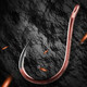 Tubo de embalaje de salchichas BKK Fu Qianyou Bozo torcido Carpa de lubina Gancho de pesca Suministros de pesca Suministros de empaquetado de salchichas Fu Qianyou 6#