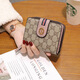 Mingxia Women's Wallet 2024 Nouveau portefeuille de mode Long Niche Design Sac à cartes multi-cartes simples SALLET PINET Long Rose