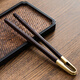 YIJUKE copper wood tea clip ebony tea leaf clip Kung Fu tea set accessories household tea cup clip tweezers cup washing tool