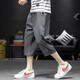 Idea Ventilador graso Gran tamaño pantalones cortos de hielo de hielo pantalones de seda de hielo de verano Pantalones casuales de verano